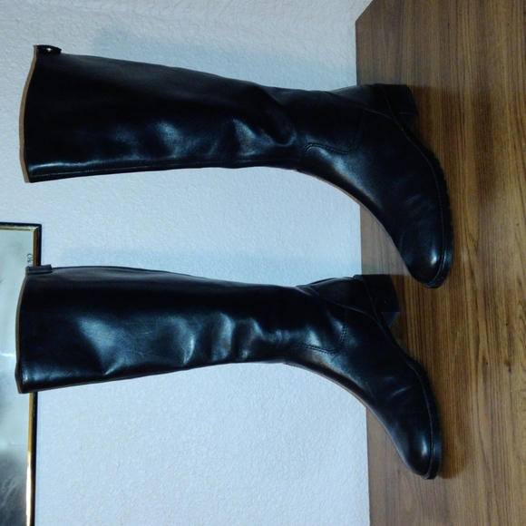 Genuine leather horse  riding boots - Picture 1 of 8